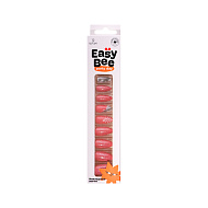 Набор накладных ногтей с клеевыми стикерами `EASYBEE` NAIL DAY Pink Marble (12 шт + клеевые стикеры 24 шт)