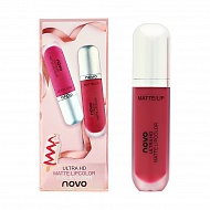 Помада для губ `NOVO` ULTRA HD MATTE LIPCOLOR матовая жидкая тон 05