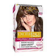 Крем-краска для волос `LOREAL` `EXCELLENCE` тон 6.00 (Темно-русый)