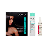 Набор для ухода за волосами и кожей головы `ARAVIA` PROFESSIONAL HAIR WELLNESS шампунь-стайлинг для волос 420 мл, спрей для укладки волос 150 мл