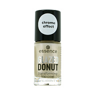 Топовое покрытие для ногтей `ESSENCE` GLAZED DONUT с эффектом хромирования