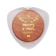 Хайлайтер для лица `ESSENCE` MERRY X-MAS, MY DEER! тон 01 Shine Golden, My Deer!