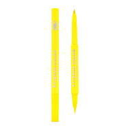 Карандаш-лайнер для глаз `ISCREAM` EXTREME COLOR 2 в 1 (yellow)