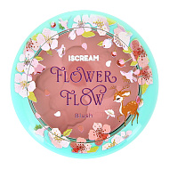 Румяна для лица `ISCREAM` FLOWER FLOW тон 01
