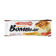 Батончик неглазированный `BOMBBAR` Соленая карамель 60 г