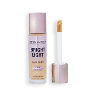 Основа тональная для лица `REVOLUTION` BRIGHT LIGHT 4-IN-1 с эффектом сияния тон Gleam Light