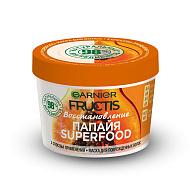 Маска для волос `GARNIER` `FRUCTIS` SUPERFOOD Папайя (восстановление) 390 мл