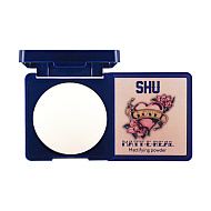 Пудра для лица `SHU` MATT-E-REAL компактная матовая тон 305 Прозрачная