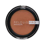 Бронзер для лица `RELOUIS` PRO BRONZER компактный тон 01