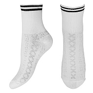 Носки `SOCKS` белые с узорами