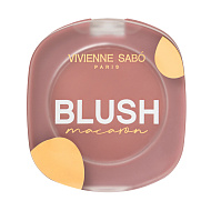 Румяна для лица `VIVIENNE SABO` MACARON матовые тон 01 Персиковый