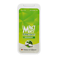 Освежающее драже `IMPACT MINTS` FRESH! без сахара со вкусом мяты 10 г