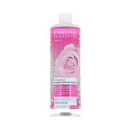 Мицеллярная вода `EVELINE` FACEMED+ 3 в 1 розовая 400 мл