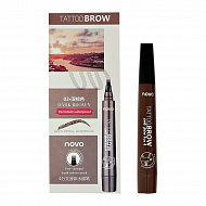 Маркер для бровей `NOVO` TATTOO BROW тон 04