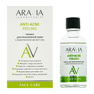 Пилинг для лица `ARAVIA` `LABORATORIES` ANTI-ACNE с комплексом кислот 18% (для проблемной кожи) 50 мл