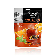 Чай черный `ВКУСЫ МИРА` апельсиновый с мятой 50 г