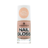 Лак для ногтей `ESSENCE` NAIL GLOSS с полупрозрачным финишем