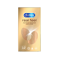 Презервативы `DUREX` RealFeel (для естественных ощущений) 12 шт