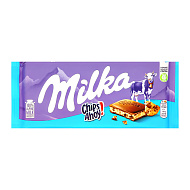 Шоколад `MILKA` Chips Ahoy с кусочками печенья 100 г