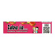 Жевательные конфеты `LOVE IS` Клубника 20 г
