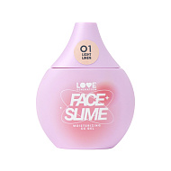 CC-гель для лица `LOVE GENERATION` FACE SLIME увлажняющий тон 02 Honey almond