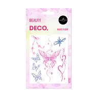 Набор переводных татуировок для тела `DECO.` FAIRYCORE by Miami Tattoos переводная (magic flight)