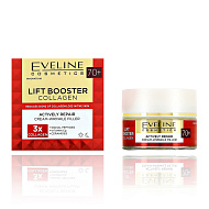 Крем-корректор для лица `EVELINE` LIFT BOOSTER COLLAGEN 70+ против морщин (активно-восстанавливающий) 50 мл