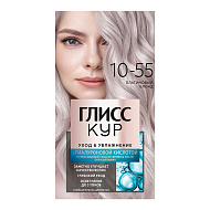 Краска для волос `ГЛИСС КУР` с гиалуроновой кислотой тон 10-55 (Платиновый блонд)