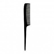 Гребень для волос `LADY PINK` `BASIC` PROFESSIONAL black с ручкой