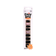 Набор накладных ногтей с клеевыми стикерами `EASYBEE` NAIL DAY Black Noir (12 шт + клеевые стикеры 24 шт)