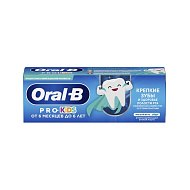 Паста зубная детская `ORAL-B` PRO-KIDS Мягкий вкус (от 6 мес до 6 лет) 50 мл