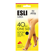 Носки женские `ESLI` MIRA 40 den (nero) one size