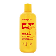 Гель-масло для душа `MISS ORGANIC` с маслом манго и персика (нежное) 380 мл
